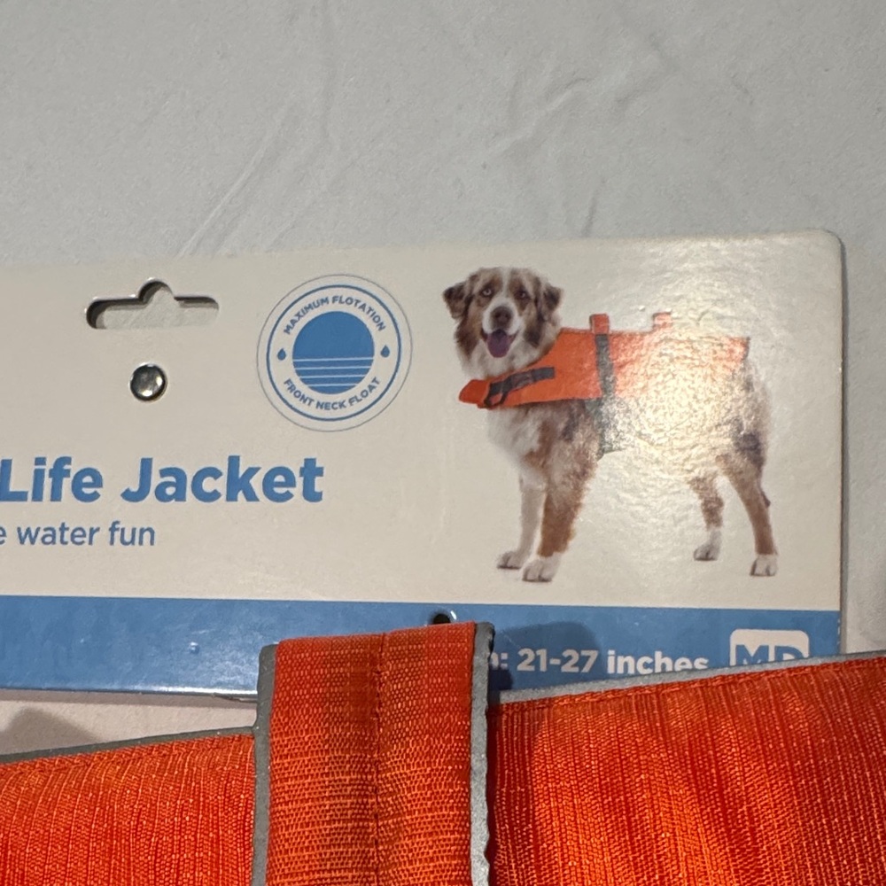 Outward Hound Orange Dog Life Vest